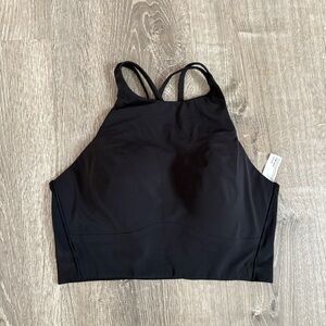 Lululemon like a cloud high neck long line bra